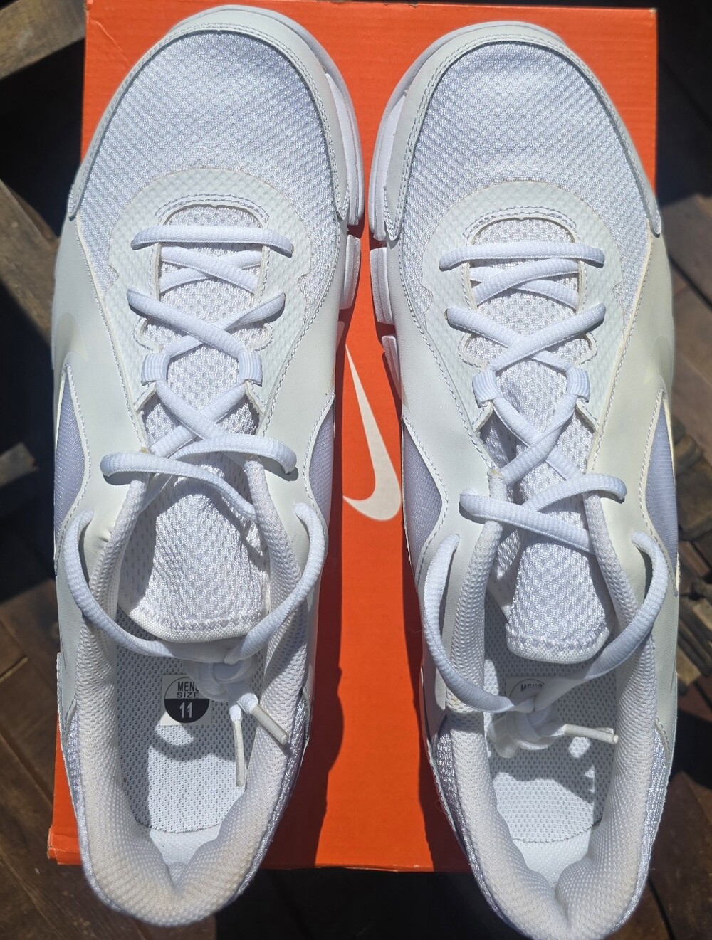 NEW Nike Flex Show TR 2 Men's White Athletic  Shoes Size 11. See Full Descript